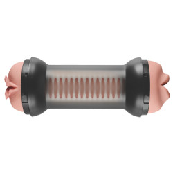 LoveToy Masturbateur Double Side Vagin - Bouche
